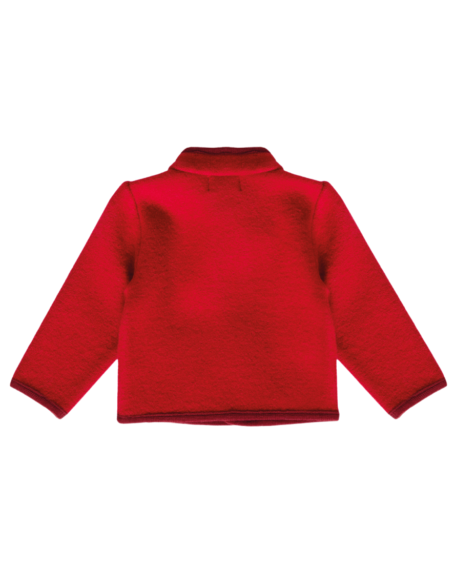 Pre-Order Austrian Wool Jacket in Granate Red *shipping 2nd-5th December