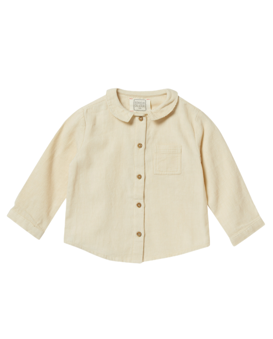 Auray Boy Shirt in Ecru