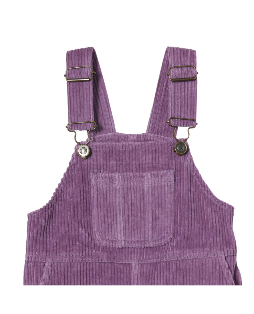 Lulu Girl Dungarees in Violet